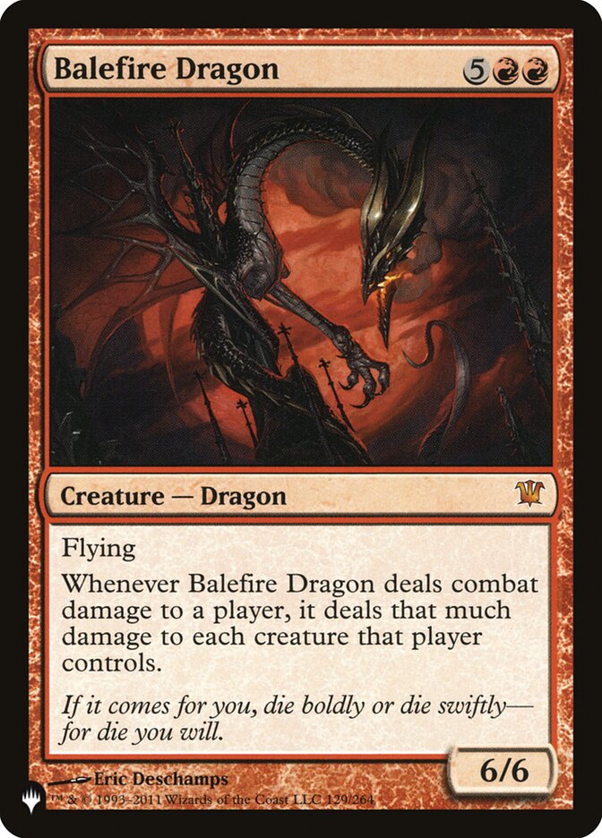 Balefire Dragon [The List]