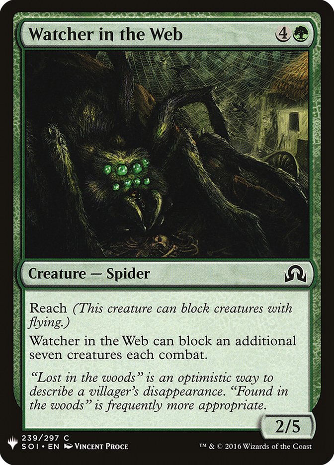 Watcher in the Web [Mystery Booster]
