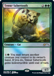 Temur Sabertooth [Year of the Tiger 2022]