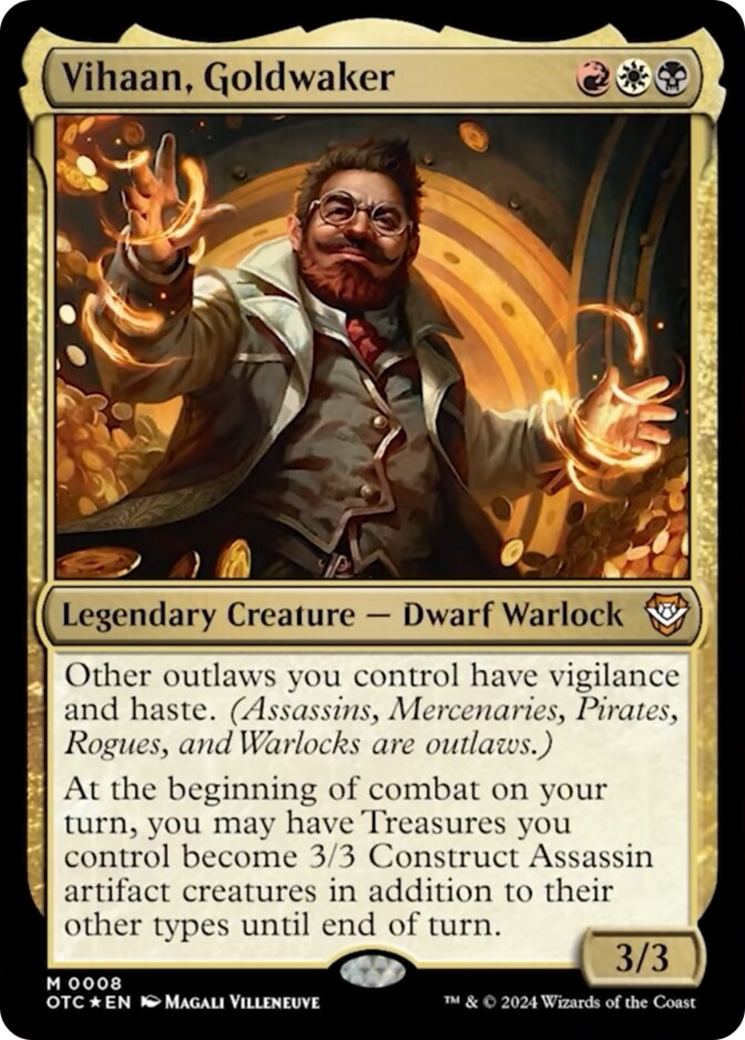 Vihaan, Goldwaker [Outlaws of Thunder Junction Commander]