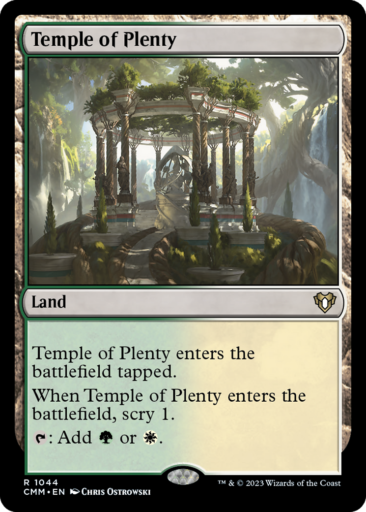 Temple of Plenty [Commander Masters]