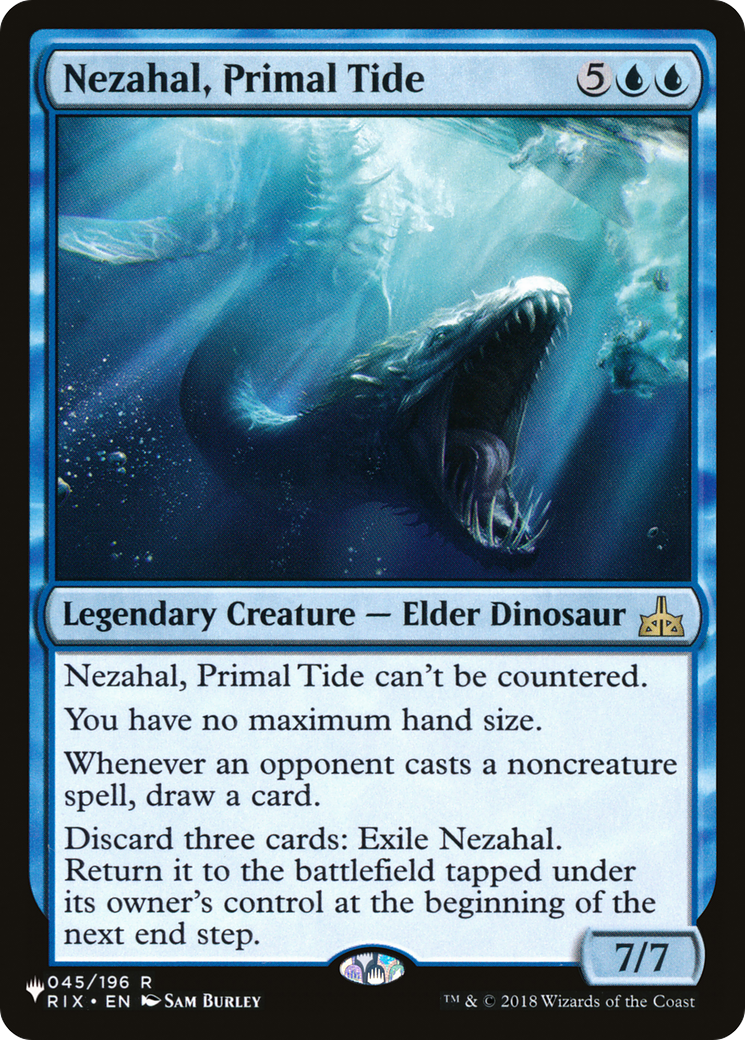 Nezahal, Primal Tide [The List]