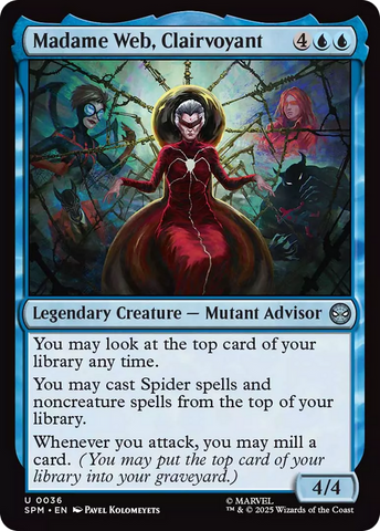 Madame Web, Clairvoyant [Marvel's Spider-Man]