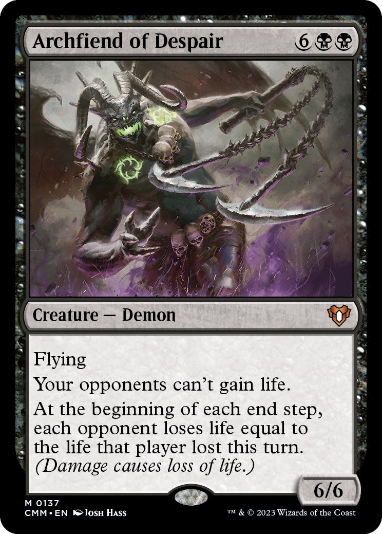 Archfiend of Despair [Commander Masters]