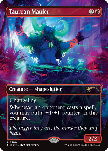 Taurean Mauler (Double Rainbow Foil) [Secret Lair Drop Series]