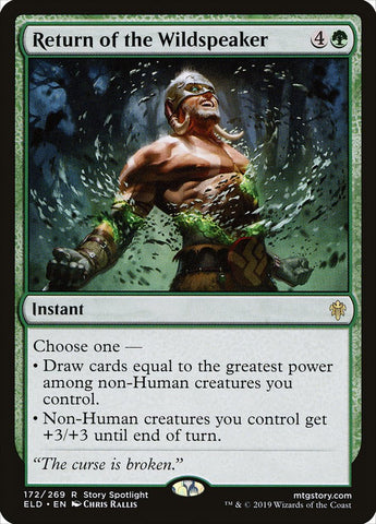 Return of the Wildspeaker [Throne of Eldraine]