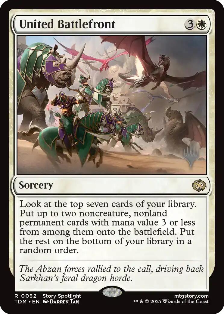 United Battlefront [Tarkir: Dragonstorm Promos]