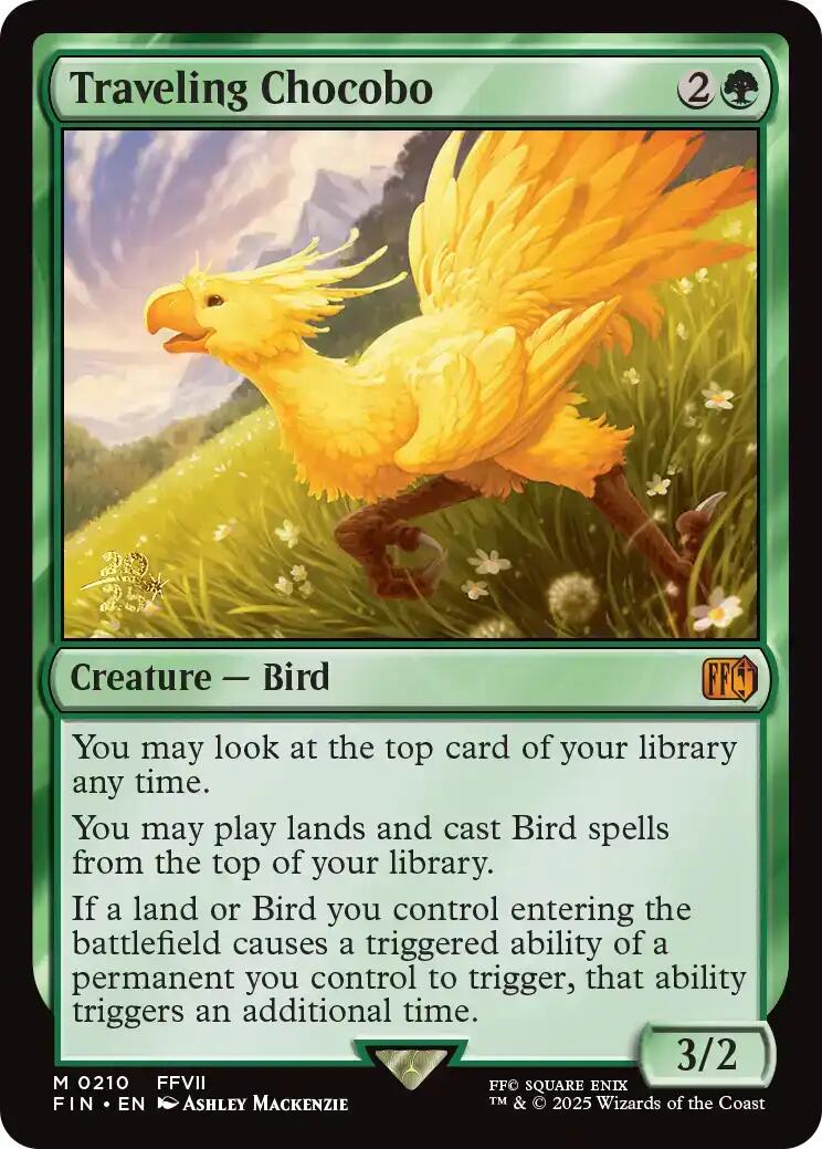 Traveling Chocobo [FINAL FANTASY Prerelease Promo]