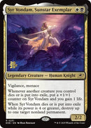 Syr Vondam, Sunstar Exemplar [Edge of Eternities Prerelease Promos]