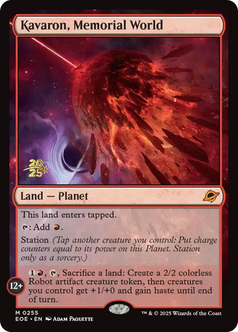Kavaron, Memorial World [Edge of Eternities Prerelease Promos]