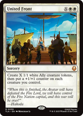 United Front [Avatar: The Last Airbender Prerelease Cards]