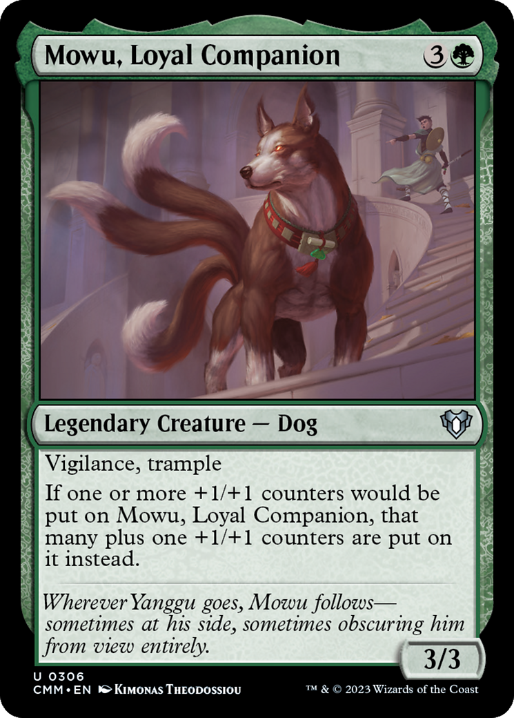 Mowu, Loyal Companion [Commander Masters]