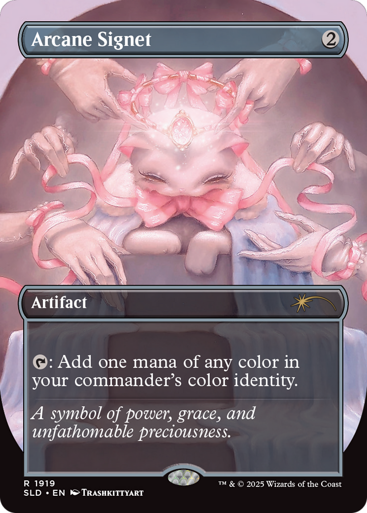 Arcane Signet (1919) (Rainbow Foil) [Secret Lair Drop Series]