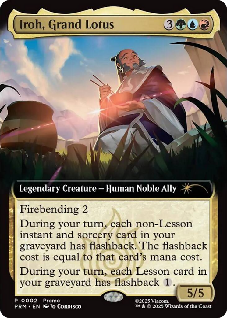 Iroh, Grand Lotus (Extended Art) [Avatar: The Last Airbender Promos]