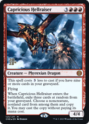 Capricious Hellraiser [Phyrexia: All Will Be One Prerelease Promos]