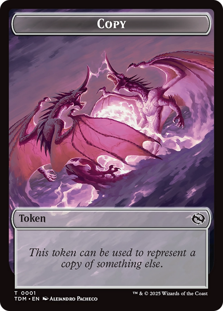 Solider (0032) // Copy Double-Sided Token [Tarkir: Dragonstorm Commander Tokens]