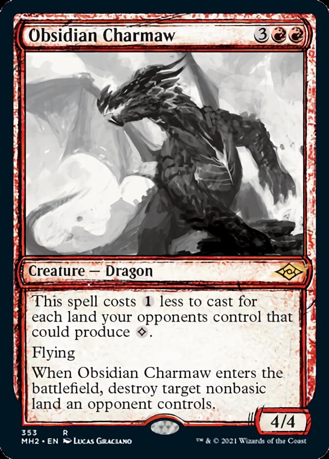 Obsidian Charmaw (Sketch) [Modern Horizons 2]