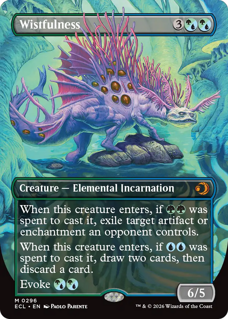 Wistfulness (Borderless) [Lorwyn Eclipsed]