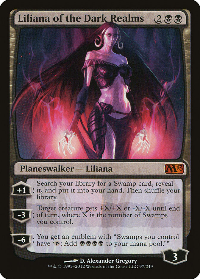 Liliana of the Dark Realms [Magic 2013]