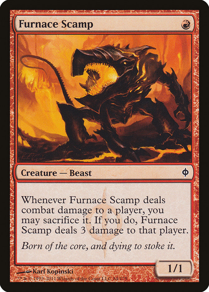 Furnace Scamp [New Phyrexia]