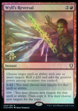 Wyll's Reversal [Commander Legends: Battle for Baldur's Gate Prerelease Promos]