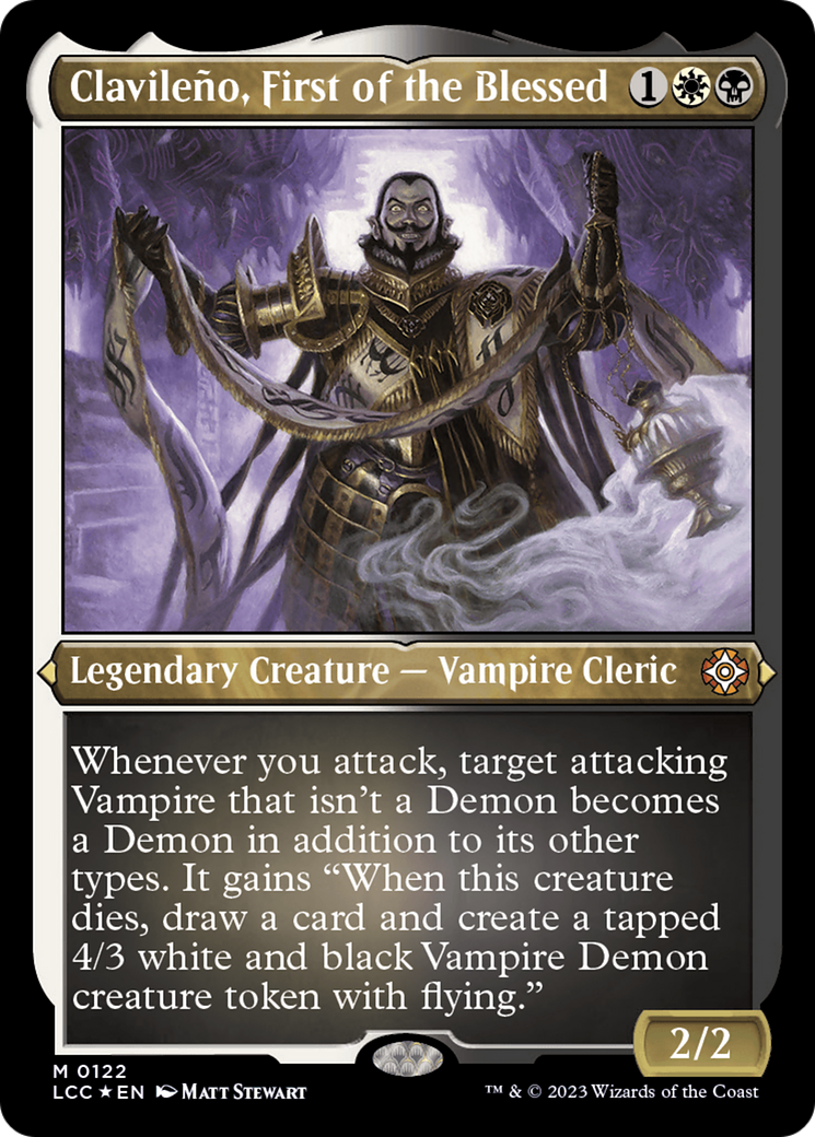 Clavileno, First of the Blessed (Display Commander) [The Lost Caverns of Ixalan Commander]