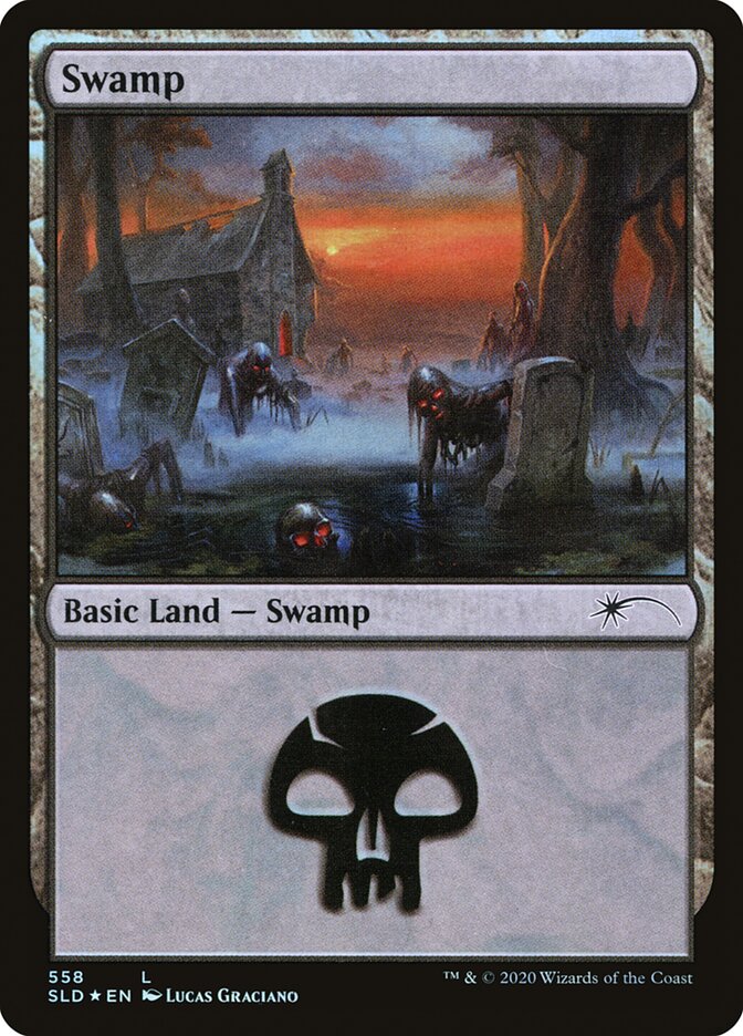 Swamp (Reanimated) (558) [Secret Lair Drop Promos]