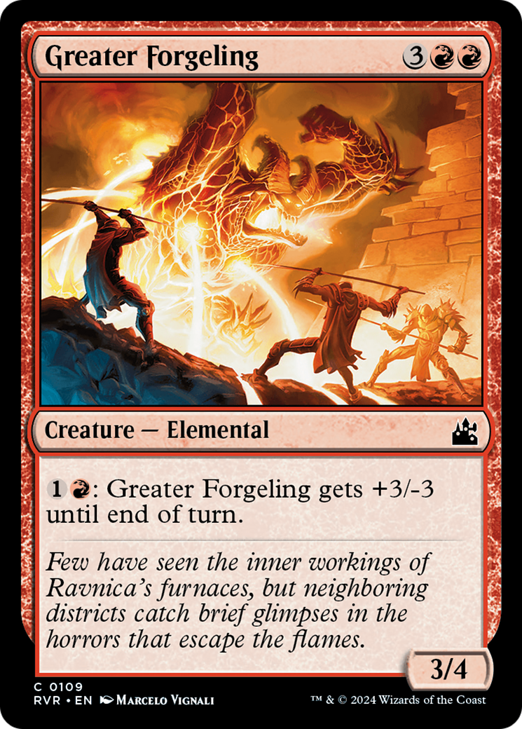 Greater Forgeling [Ravnica Remastered]