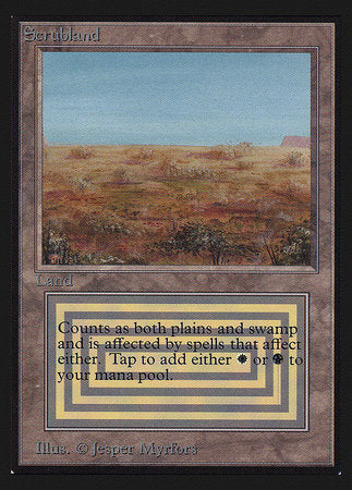 Scrubland (IE) [Intl. Collectors’ Edition]