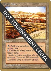 Strip Mine - 1996 Bertrand Lestree (4ED) [World Championship Decks]