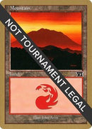Mountain (343) - 2000 Janosch Kuhn (6ED) [World Championship Decks]