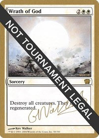 Wrath of God - 2004 Gabriel Nassif (8ED) [World Championship Decks]