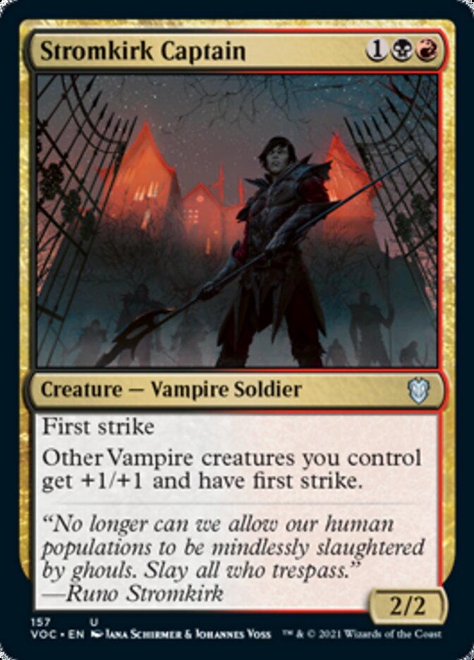 Stromkirk Captain [Innistrad: Crimson Vow Commander]