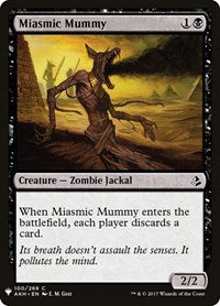 Miasmic Mummy [Mystery Booster Cards]