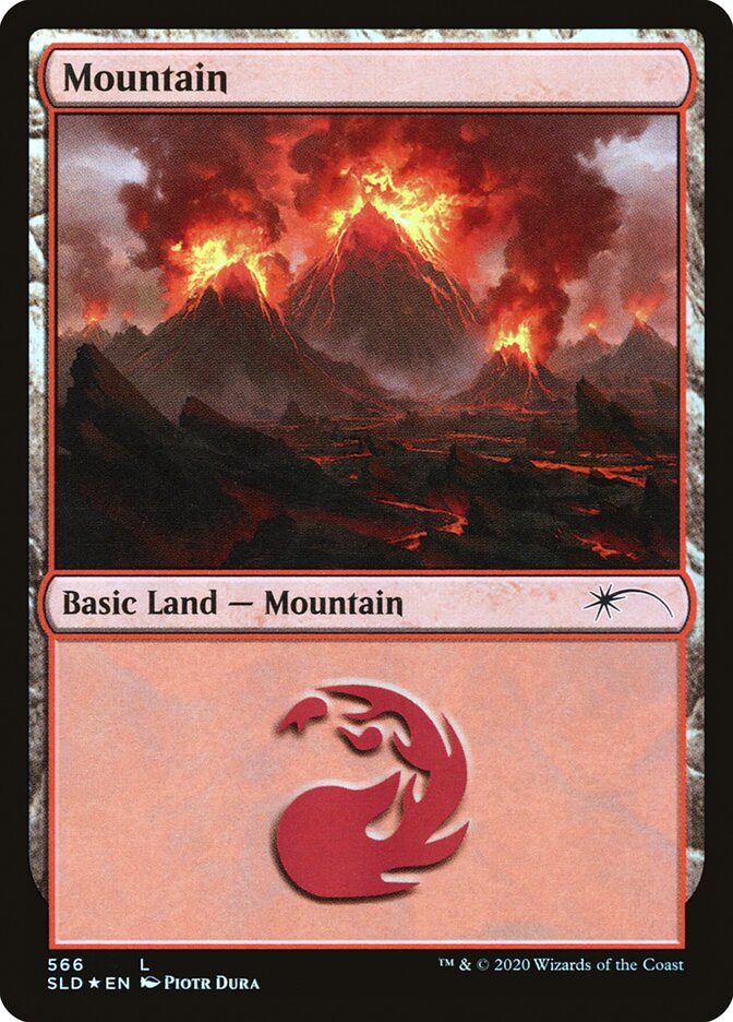 Mountain (Seismic) (566) [Secret Lair Drop Promos]