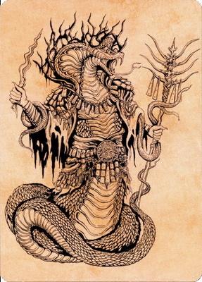Sivriss, Nightmare Speaker Art Card (51) [Commander Legends: Battle for Baldur's Gate Art Series]