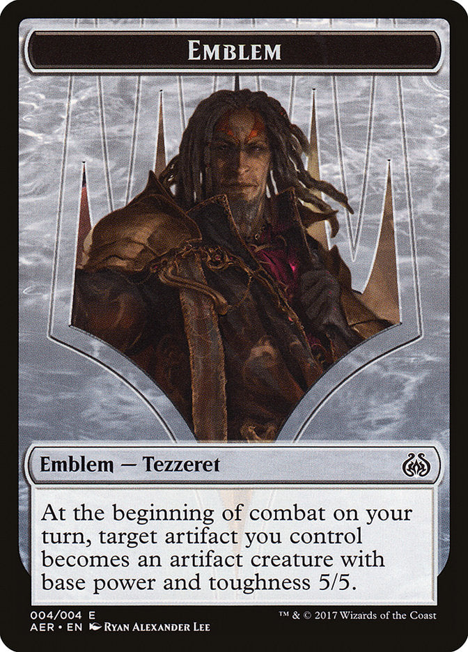 Tezzeret the Schemer Emblem [Aether Revolt Tokens]