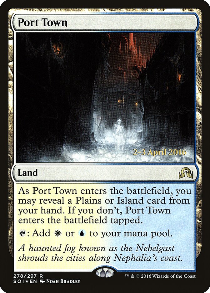 Port Town [Shadows over Innistrad Prerelease Promos]