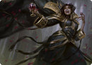 Bloodcrazed Socialite Art Card [Innistrad: Crimson Vow Art Series]