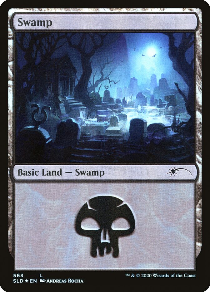 Swamp (Spooky) (563) [Secret Lair Drop Promos]