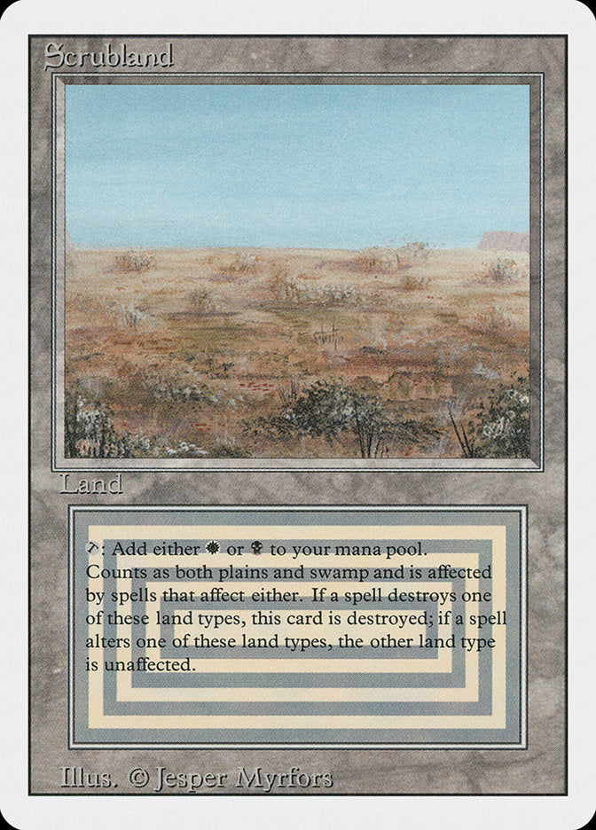 Scrubland [Revised Edition]