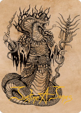 Sivriss, Nightmare Speaker Art Card (51) (Gold-Stamped Signature) [Commander Legends: Battle for Baldur's Gate Art Series]