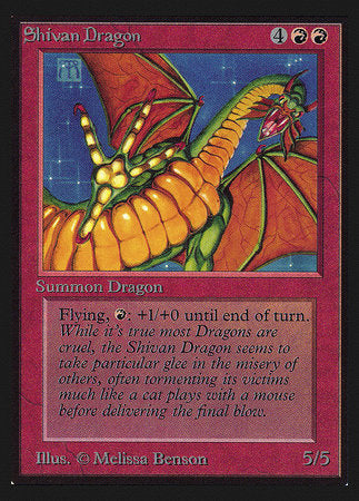 Shivan Dragon (IE) [Intl. Collectors’ Edition]