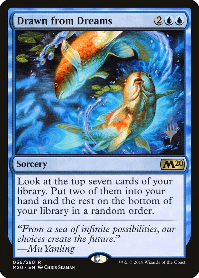 Drawn from Dreams (Promo Pack) [Core Set 2020 Promos]