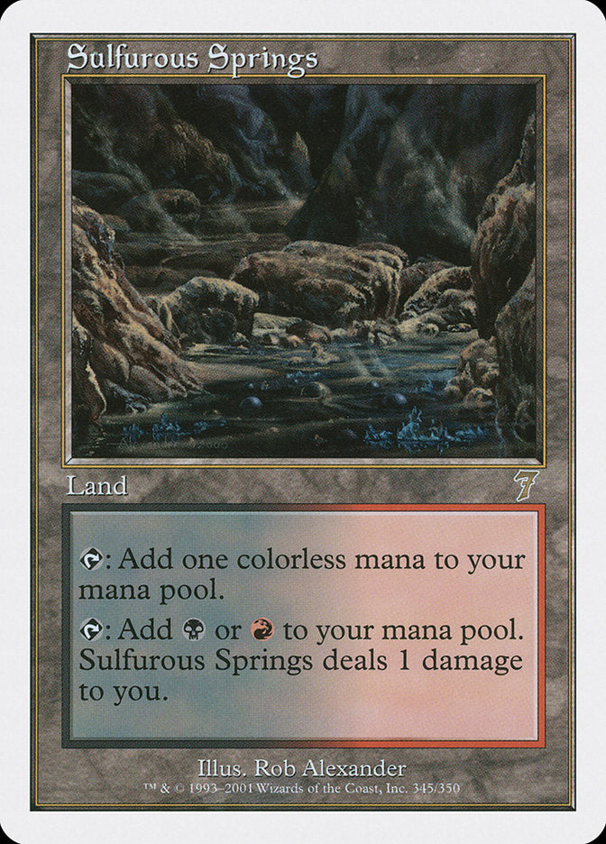 Sulfurous Springs [Seventh Edition]