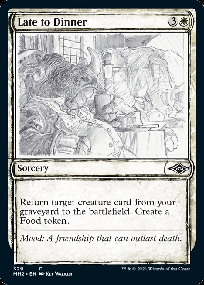 Late to Dinner (Sketch) [Modern Horizons 2]