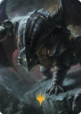 Chardalyn Dragon Art Card (Gold-Stamped Signature) [Commander Legends: Battle for Baldur's Gate Art Series]