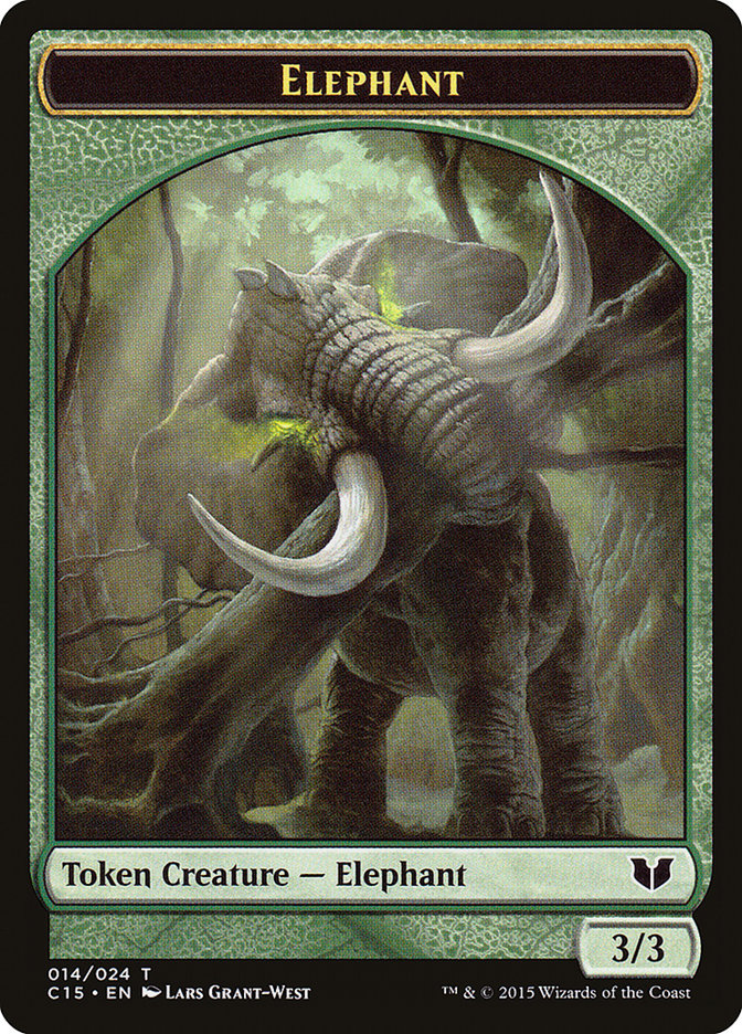 Elephant Token [Commander 2015 Tokens]