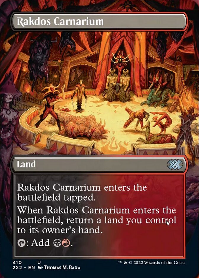 Rakdos Carnarium (Borderless Alternate Art) [Double Masters 2022]