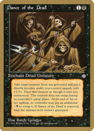 Dance of the Dead - 1996 Leon Lindback (ICE) [Pro Tour Collector Set]